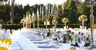 Il banqueting de Il Girasole Catering e Banqueting a Roma